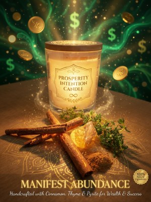 Prosperity Intention Candle